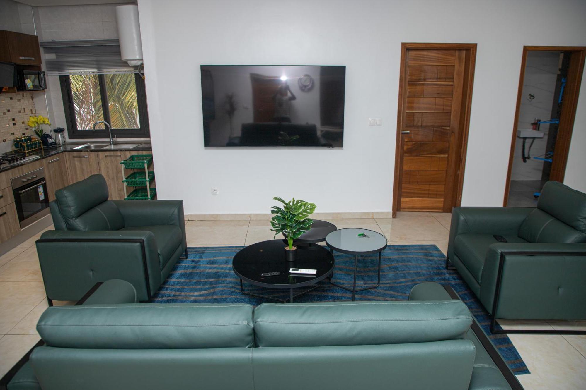 Residence Teranga Immo Luxe Residence Ndoumbe Sylla ダカール エクステリア 写真